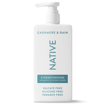 Native Stengthening 2-in-1 Shampoo & Conditioner Cashmere & Rain 16.5 fl Oz.