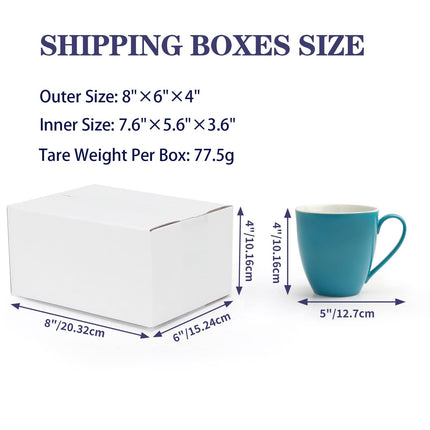 40 Pack Small Shipping Boxes 8x6x4 Inches - photo 6