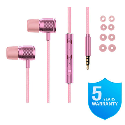 Ultra Wired Earbuds in-Ear Headphones, Earphones with Microphone, Noise Isolating Ear Buds, Memory Foam - photo 6
