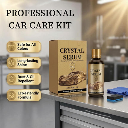 PTZ Crystal Serum – Advanced Graphene Ceramic Coating for Cars, 9H Graphene Coating for Auto Car Detailing, Coat Restore for Paint, Glass & Wheel(100ML)