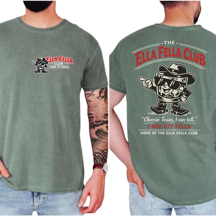 Ella Fella Club Shirt, Men Member Since 2023 Tee, Ella’s Fellas Club T-Shirt