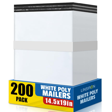 Poly Mailers 10x13 Inch 50 Pcs, Large Shipping Bags for Clothing