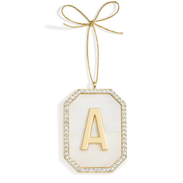 Christmas Initial Ornaments