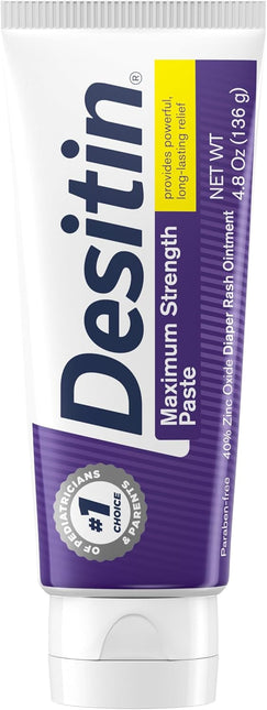 Desitin Maximum Strength Diaper Rash Cream - front tube