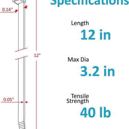Zip Ties 12 inch, Black Zip Ties 100 pack, 40lb, Cable Ties, Self-locking Wire ties for indoor and outdoor use, by Tantti