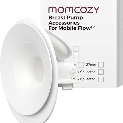 Momcozy Original Replacement Accessories for Upgraded Mobile Flow | Upgraded M9,Original Upgraded M9 Breastfeeding Parts,24mm Flange,1 Pack