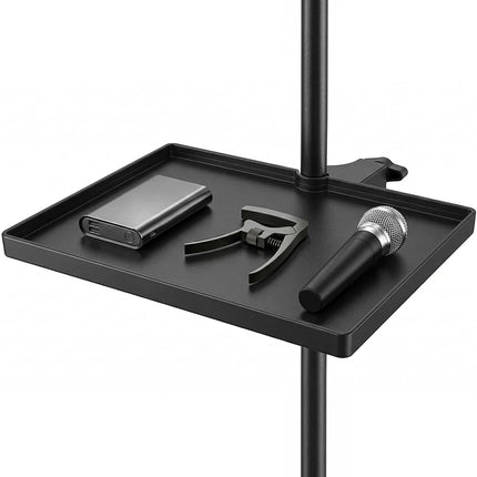 Aokoe Microphone Stand Tray with Crab Clamp Suitable for Music Stand, Mic Stand, Attention Table