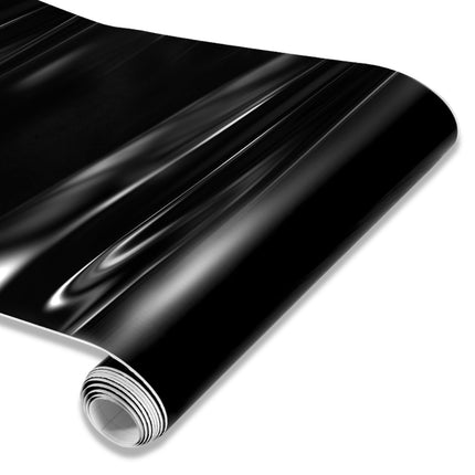 3D Carbon Fiber Vinyl Wrap for Cars Black, 1ft X 5ft Self-Adhesive