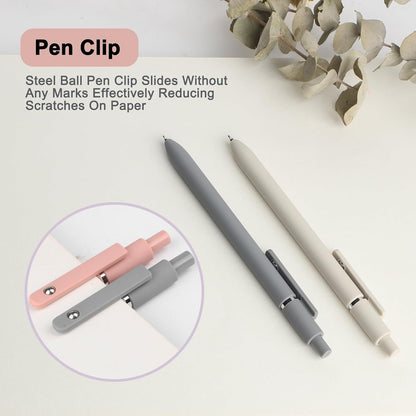 5pcs Gel Pens Quick Dry Ink Pens Fine Point Premium Retractable - photo 4