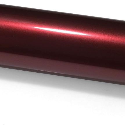 12"X60" (1FTx5FT) Dragon Blood Red Premium Super Gloss Metallic Glossy Sticker Decal DIY Car Auto Vehicle Vinyl Wrap Air Release Bubble Free Self Adhesive Peel and Stick Free Tool Kit