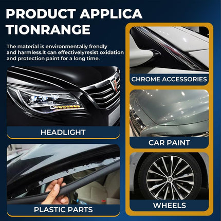 NUAN 2-Pack Nano Hydrophobic Ceramic Coating, 300ml Car Coating Spray Kit,Easy-to-Spray Auto Paint Protection, Includes Microfiber Cloth for Vehicle Shine & Protection