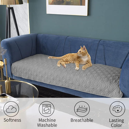 Waterproof Reversible Dog Bed Cover and Pet Blanket for Furniture - photo 2