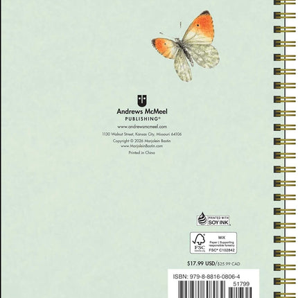Marjolein Bastin Nature's Inspiration 2027 Monthly/Weekly Engagement Calendar