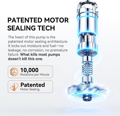 Rechargeable Fuel Transfer Pump with 6000mAh Battery - photo 5
