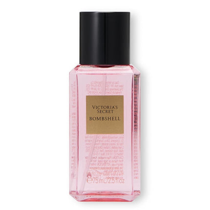 Victoria's Secret Bombshell Mini Fragrance Mist, Notes of Purple Passion Fruit, Shangri-La Peony & Vanilla Orchid, Travel Size Body Spray for Women (2.5 oz)