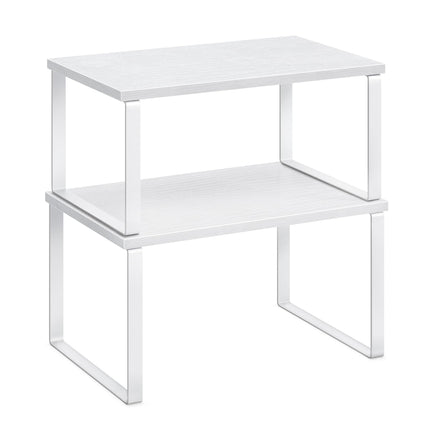 Cabinet Organizer Shelf, Set of 2 Spice Rack, Kitchen Storage