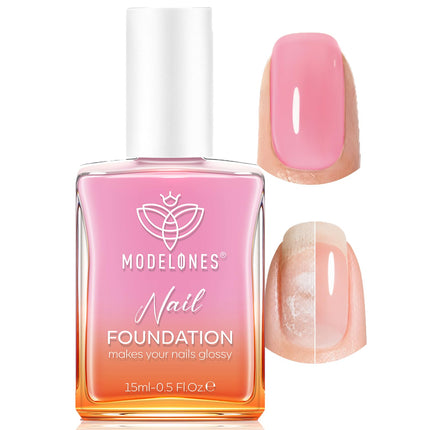 Nail Strengthener and Growth, Fall Rose Brown Nail Polish Care