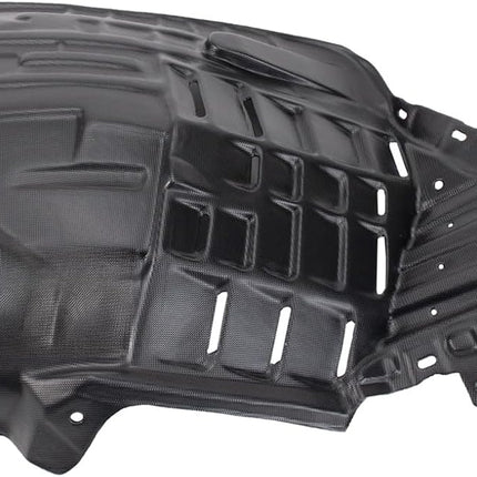 TRQ Front Driver and Passenger Side Forward Inner Fender Liner Set Compatible with 2006-2009 Nissan 350Z