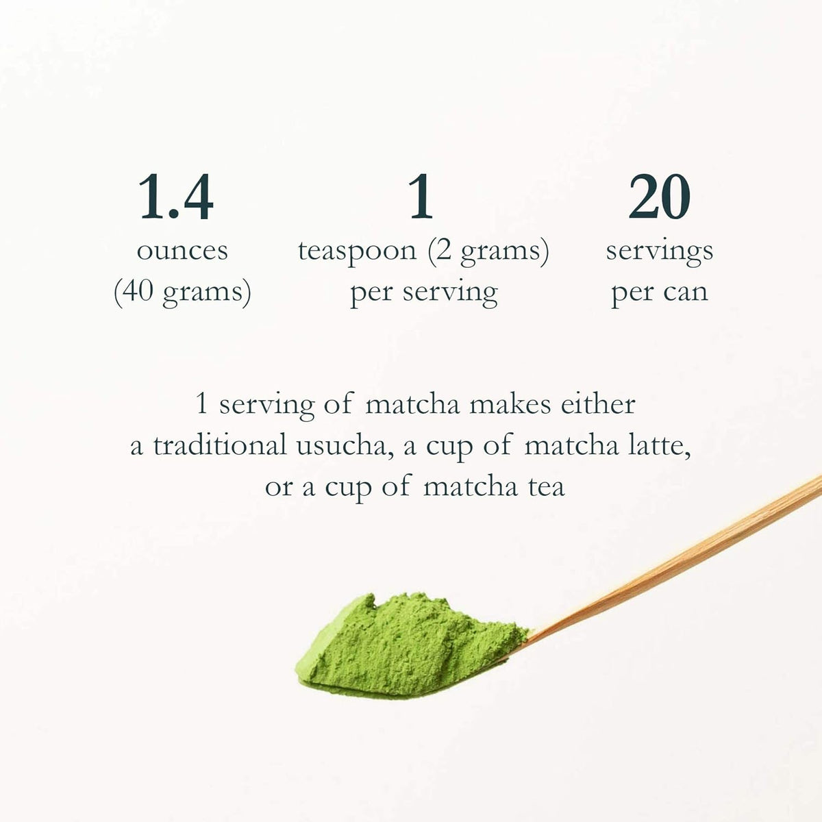 Superior Ceremonial Matcha Green Tea Powder from Uji, Kyoto - 40g - photo 2