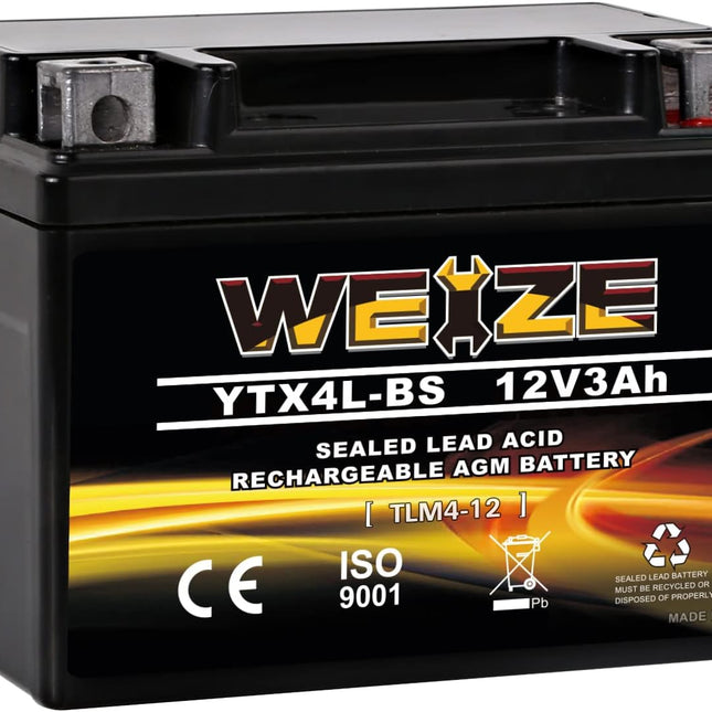 Rechargeable Sealed Motorcycle Battery