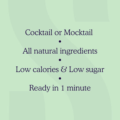 Skinny Margarita Cocktail Sticks | Craft Cocktail or Mocktail in 1 Min, Just Add Water + Spirits (0g - photo 4