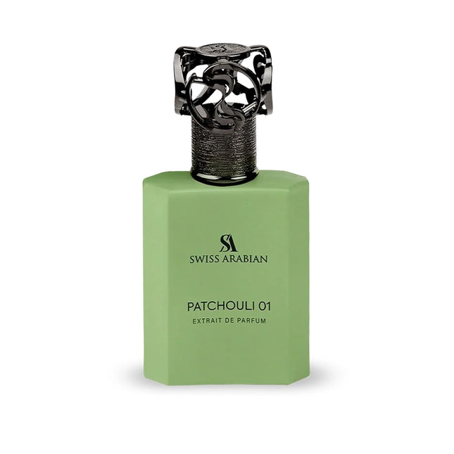Patchouli 01 Long-Lasting Eau de Parfum 50ml – Unisex Luxury Perfume from Dubai, Modern Fougere with Lavender, Citrus & Warm Patchouli Woods
