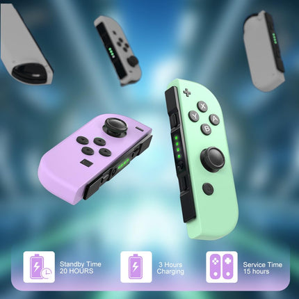 Myloso Wireless Controller for Switch Controllers,Wireless Gamepad Switch Controller Support Motion Control/Dual Vibration（ZLA）