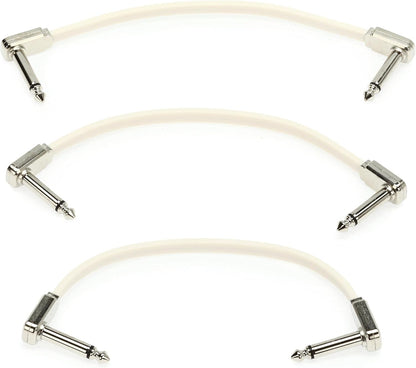 Flat Ribbon Patch Cable, 3in, Black - photo 2