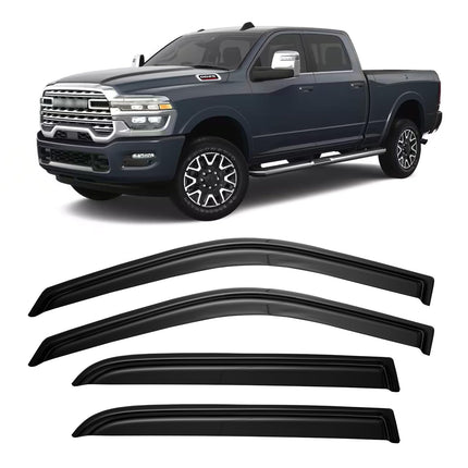 Deflectores de ventana y guardabarros para Dodge Ram 2500 y 3500 Crew Cab 2010-2026