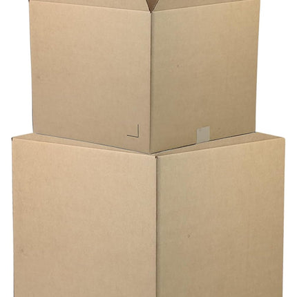 The Boxery 10"x8"x6" Brown/Kraft Corrugated Cardboard Shipping Boxes 25-Pack | Mailing, Packing, Moving & Storage for Business/Home – Durable - Eco-Friendly, Recyclable - Made in the USA