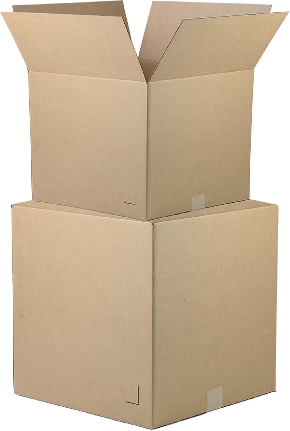 12"x12"x6" Brown/Kraft Corrugated Cardboard Shipping Boxes 25-Pack | Mailing, Packing, Moving & Storage for