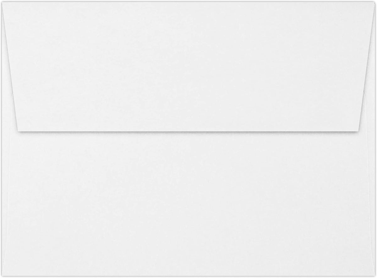 A7 Bright White Peel & Press Invitation Envelopes, 5 1/4 x 7 1/4 in, 32 lb, 50 Count - photo 2