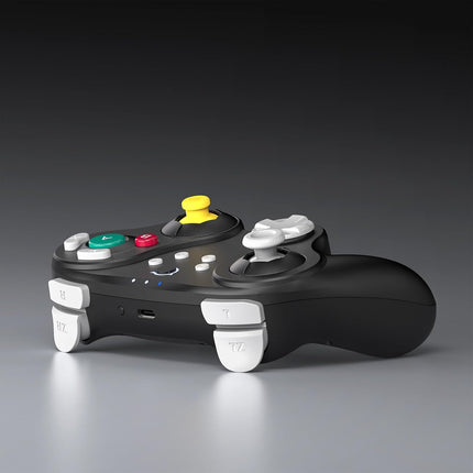 NYXI Warrior Bluetooth Controller for Switch 2/Switch/NGC/Wii/PC, Wireless Switch Pro Controller with Hall Effect Joysticks/Triggers,Microswitch A/B/X/Y,HD Rumble,6-Axis Gyro,Programmable