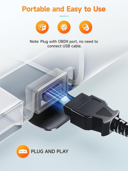 Enhanced OBD2 Scanner and Vehicle Code Reader for 1996+ OBDII Cars - photo 5