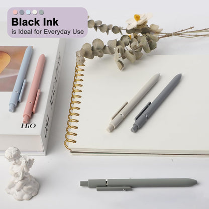 5pcs Gel Pens Quick Dry Ink Pens Fine Point Premium Retractable - photo 5