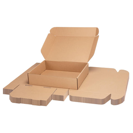 50 Pack 6x4x2 inch Small Shipping Boxes, White Mailing Boxes