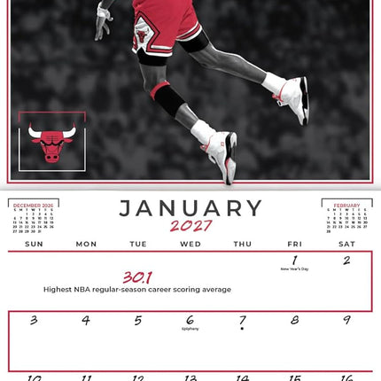 2027 Michael Jordan Wall Calendar