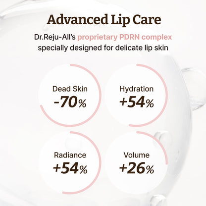 Advanced PDRN Rejuvenating Lip Serum - Hydrating Lip Balm for Glowy, Dewy Lips, 0.3 Fl Oz - photo 4