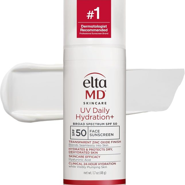 UV Daily Face Sunscreen with Transparent Zinc Oxide and Hyaluronic