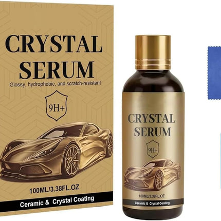 PTZ Crystal Serum – Advanced Graphene Ceramic Coating for Cars, 9H Graphene Coating for Auto Car Detailing, Coat Restore for Paint, Glass & Wheel(100ML)