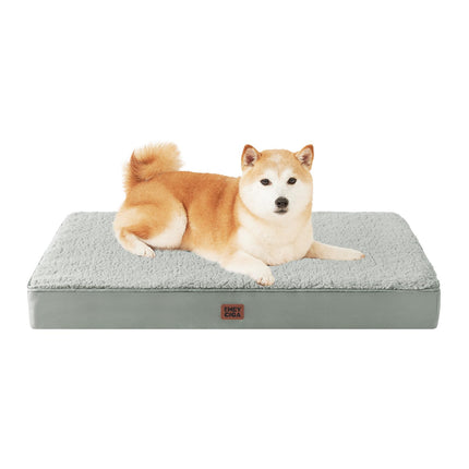 Cama ortopédica para perros grande con funda extraíble lavable, 41IN gris