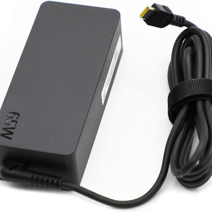 Lenovo Laptop Charger 65W Watt USB Type C(USB-C) AC Power Adapter - ThinkPad T14 T15 E14 E15 X1Carbon X13 2023
