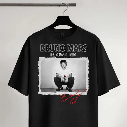 Handmade Bruno The Romantic Tour 2026 Shirt, Memorabilia Best Friend Matching Tee, Concert Lover Gift Multicolor Women Men Youth