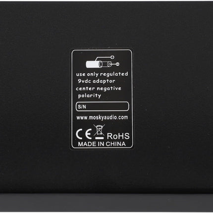 for Dual Reverse Loop Box Guitar Effects Pedal, 2-Channel for A/Switcher with Tuner Out for Amp & for FX Management, Aluminum Enclosure, Black