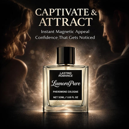 LumoraPure Pheromone Cologne for Men, Long-Lasting Scent, 50ml
