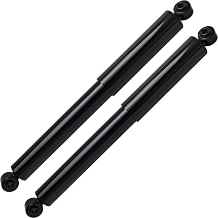 Detroit Axle - Rear Shock Absorbers for 2007-2024 Chevrolet Silverado 1500 GMC Sierra 1500, 2pc Rear Shock Absorbers Assembly Pair Replacement