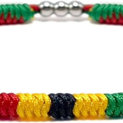LAMIBEE Patriotic Country Code Flag Pride Bracelet, Protection and Lucky Surfer String Bracelet, Tibetan Wrist Wrap Bracelet, Boho Rope Bracelet for Women, Men, String Thread