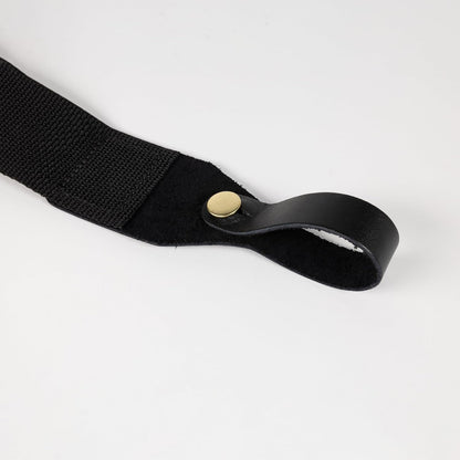 Polypro Acoustic Guitar Strap - Black - photo 4