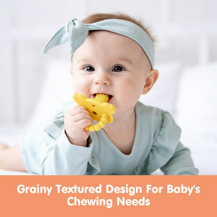 Teether Pacifier, Infant Teething Relief, Chewing BPA Free