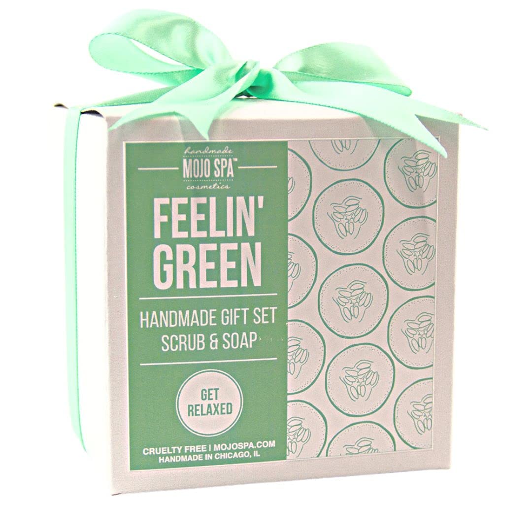 Bath and Body Gift Set, 2 Products, Sugar Face and Body Scrub and Body Soap